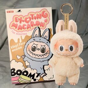 POPMART Exciting Macaron Labubu SEALED - SOY MILK